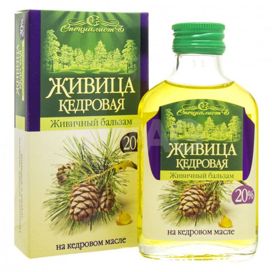 Pine Nut Balm Enriched with Pine Resin 20%, 3.5 fl oz / 100 ml