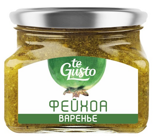 Russian Jam "te Gusto" Feijoa