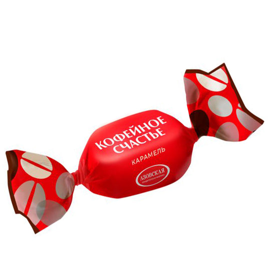 Caramel with Coffee Filling "Coffee Happiness", Azov CF, 226g/ 7.97oz