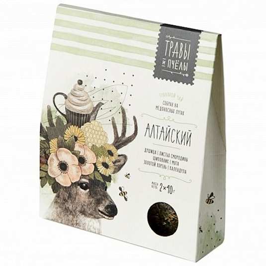 Herbal tea "Bees&Honey" Altai 80g