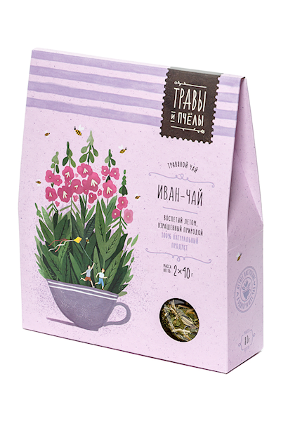 Herbal tea "Bees&Honey" Ivan-Tea 80g