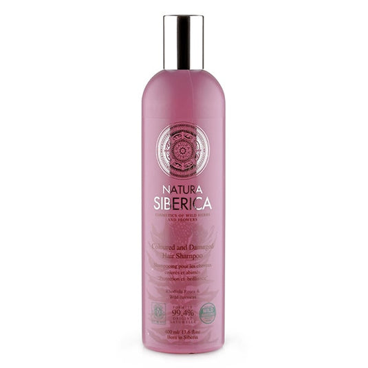 Shampoo Hair "Protection & Shine" for Colored & Damaged Hair, Natura Siberica, 13.52oz/400ml