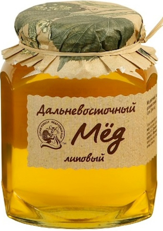 Natural Honey &quot;Kedrovyi Bor&quot; FarEastern Linden 500g