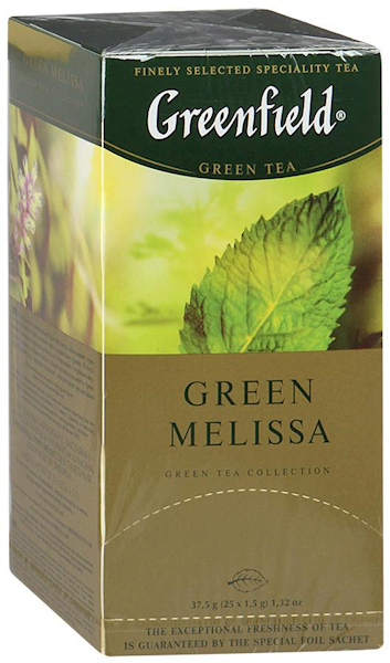 Greenfield Green Tea &quot;Green Melissa&quot; (25 count)