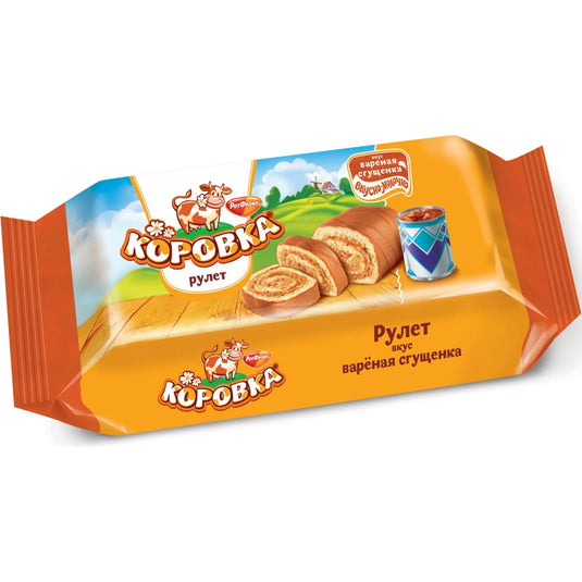 Sponge roll cake "Korovka" with Baked Milk Flavor 200g