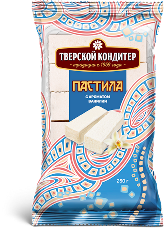 Pastila Tverskoy konditer vanilla 250 g
