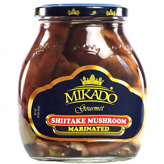 Marinated Shiitake Mushrooms, Mikado, 580 ml / 19.61 oz
