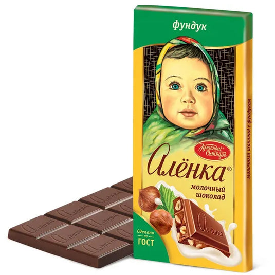 Milk Chocolate with Hazelnuts Alenka, 75g