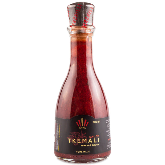 Red Cherry Plum (Alicha) Tkemali Sauce, Perchilli, 200ml / 6.76 fl oz