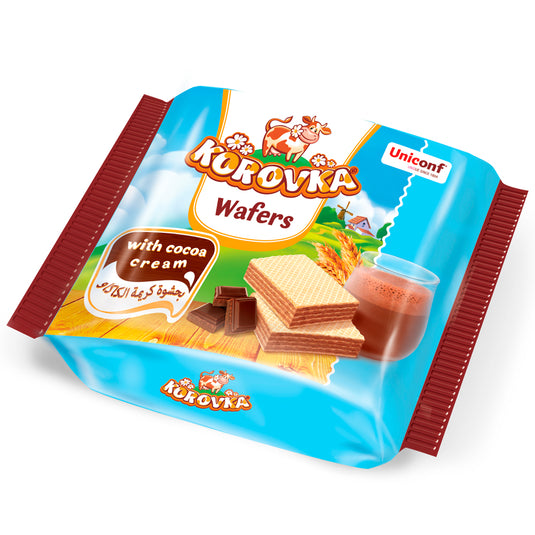 Cocoa Cream Wafer “Korovka”, Rot Front, 75g / 2.65oz