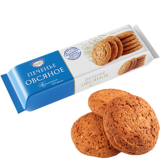 Classic Oat Cookies, Polet, 300 g / 10.58 oz