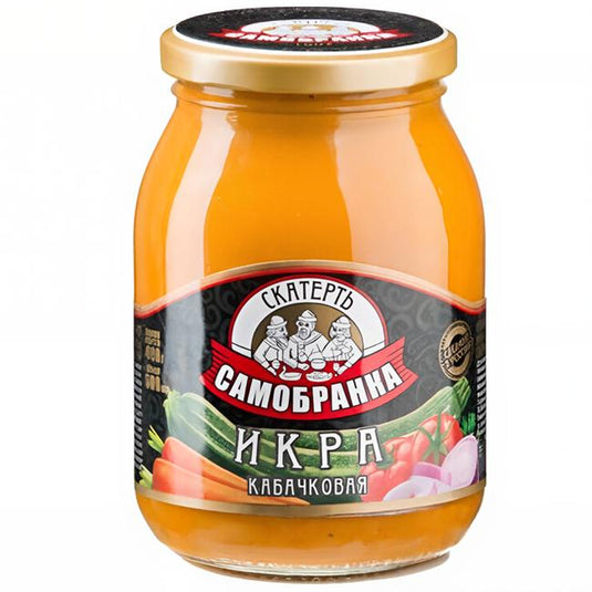 Zucchini Spread (Squash Caviar), “Skatert Samobranka”, 480 g / 16.93 oz