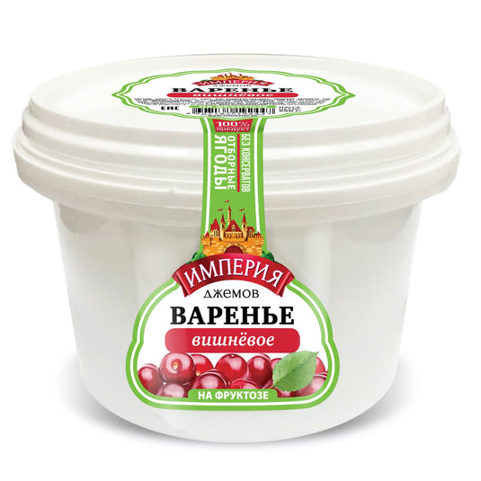 Cherry Preserve, SUGAR-FREE, Jam Empire, 550g/ 19.4oz