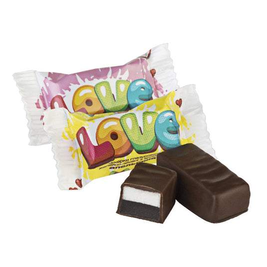 Glazed Soufflé-Jelly Candies “LOVE”, Stimul, 226 g / 7.97 oz
