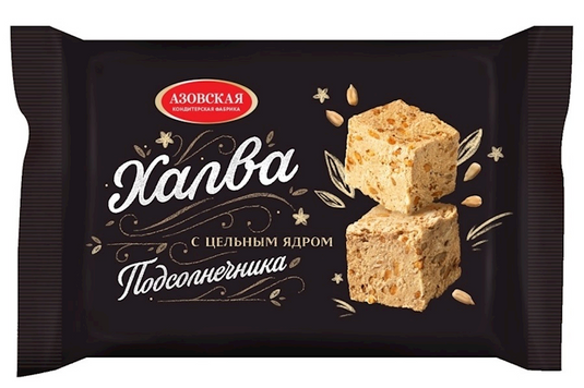 Sunflower halva Azovskaya 350 g