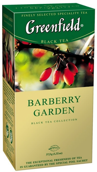 Greenfield Black Tea &quot;Barberry Garden&quot;(25 count)