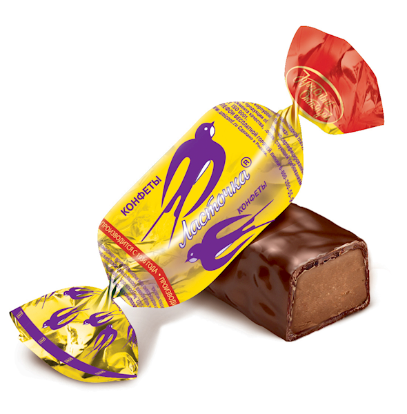 Imported Russian Chocolates &quot;Lastochka&quot; 1 lb
