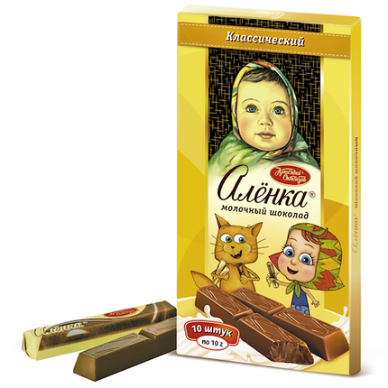 Imported Russian Chocolate sticks &quot;Alionka&quot;