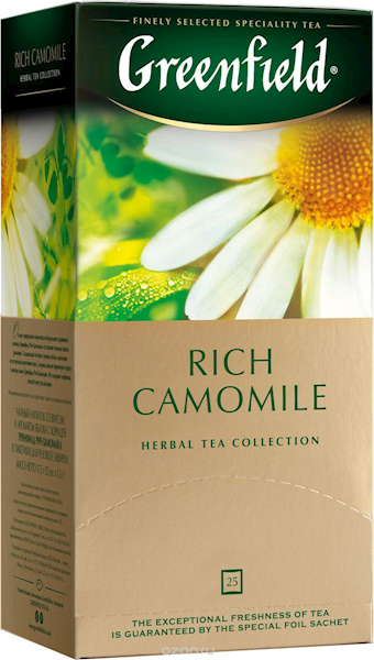Greenfield Herbal Tea &quot;Rich Chamomile&quot; (25 count)