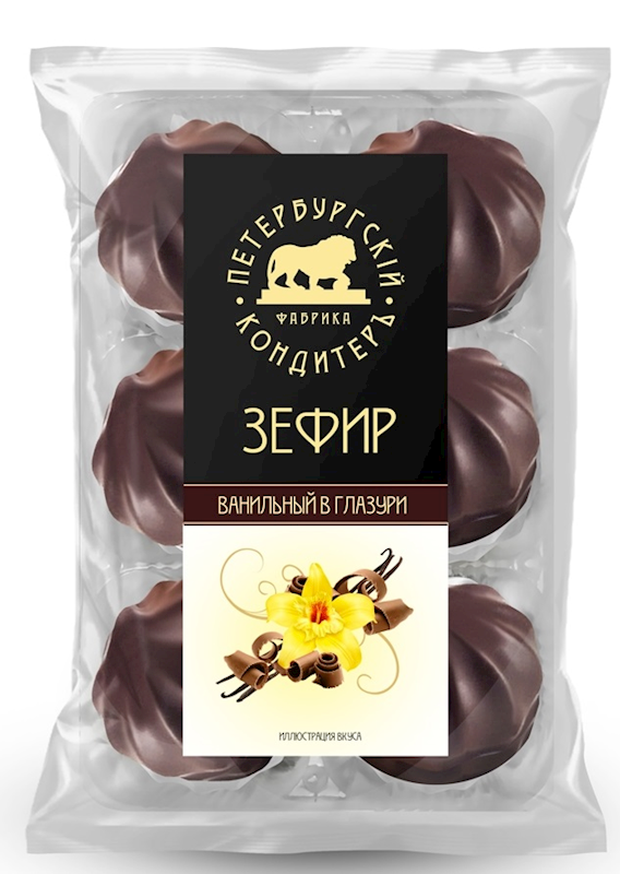 Zefir Peterburgskii konditer Vanilla in chocolate 390 g