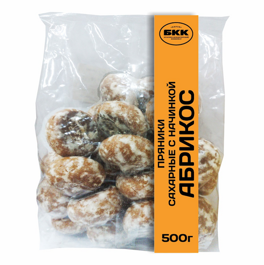 Sugar Gingerbread "BKK" with Apricot filling