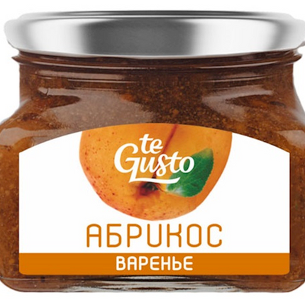 Russian Jam &quot;te Gusto&quot; Apricot