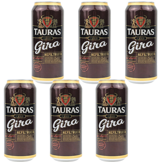 УПАКОВКА 6 Нефильтрованный квас, 500 мл x 6