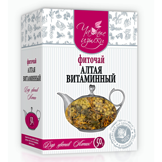 Altai Herbal Tea-Vitamin, Tea Delights, 50 g/ 0.11 lb