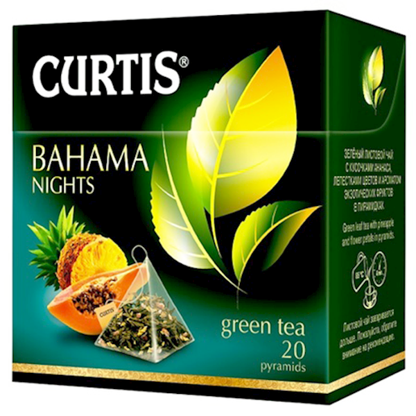 Green tea &quot;Curtis&quot; Bahama Nights (20 count)