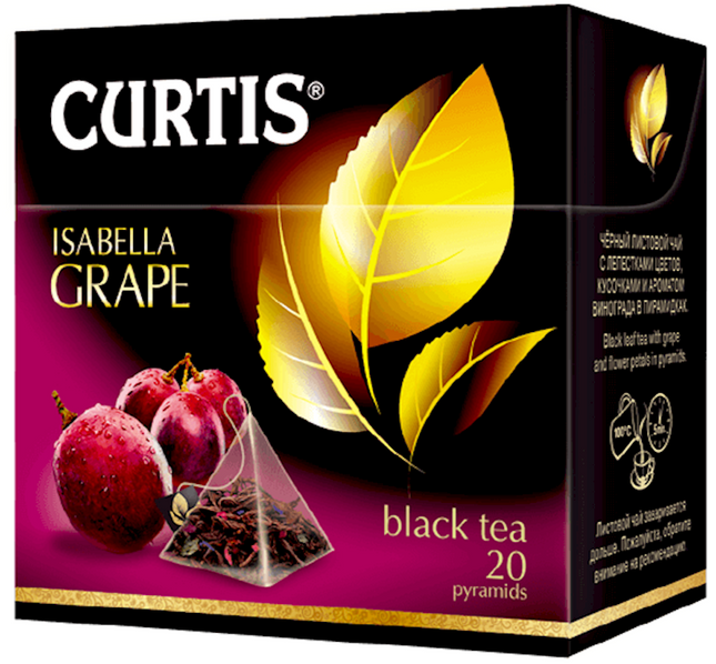 Black tea &quot;Curtis&quot; Isabella Grape (20 count)