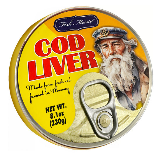 Cod Liver in Own Oil “Fish Meister”, 230g / 8.11oz