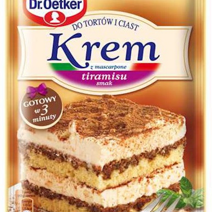 Tiramisu cream for cake Dr.Oetker 122 g