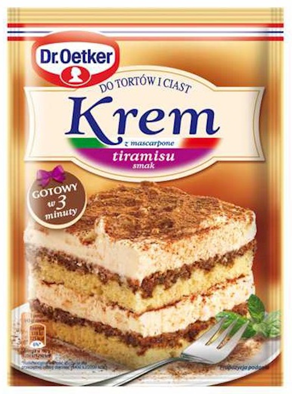 Tiramisu cream for cake Dr.Oetker 122 g