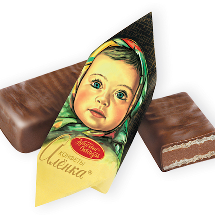 Imported Russian Chocolates &quot;Alyonka&quot; (1lb)