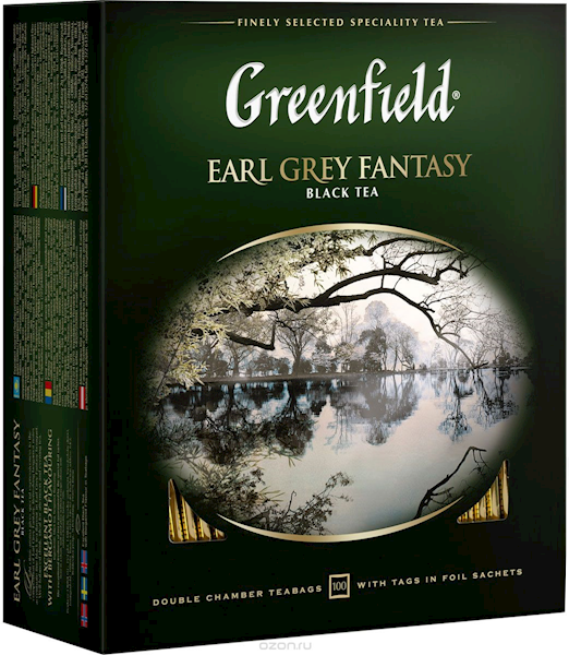 Greenfield Black Tea &quot;Earl Grey Fantasy&quot; 100 count
