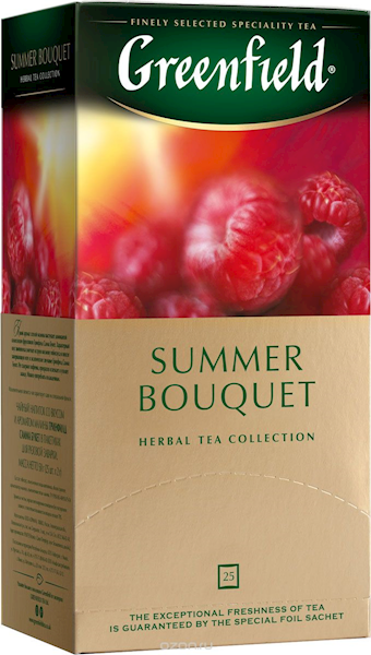 Greenfield Herbal Tea "Summer Bouquet" 25 bags