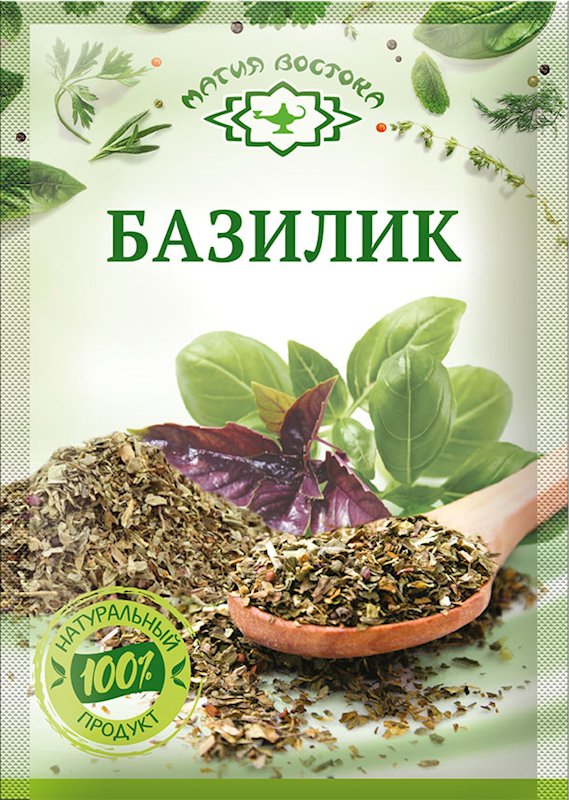 Herbs Basil (dried) Magiya Vostoka 7g