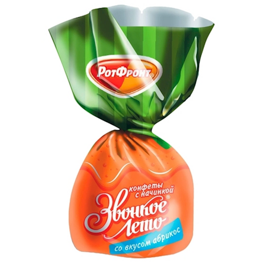Sweets "Zvonkoye leto" apricot flavor