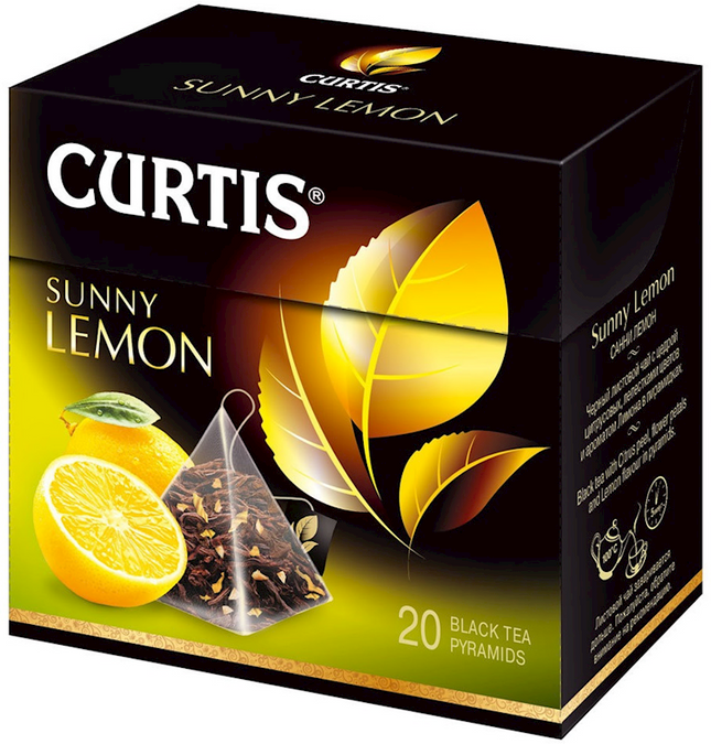 Black tea &quot;Curtis&quot; Sunny Lemon (20 count)