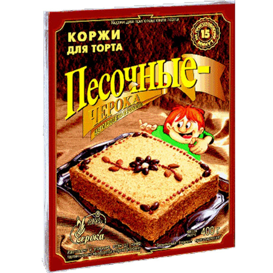 Shortcrust Cake Layers "Ryzhik", 400g