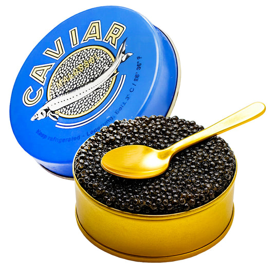 Black Caviar Paddle Fish, Malossol, 125g / 4.41 oz
