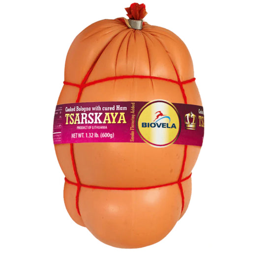 Boiled Sausage with Ham "Tsarskaya", Biovela, 21.16oz