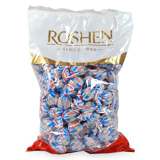 Roshen Gourmet Milk Drop Caramel Candy, 2.2 lbs / 1 kg