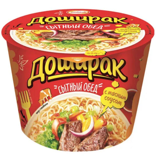 Instant Noodles "Hearty Lunch with Beef Sauce", 110g