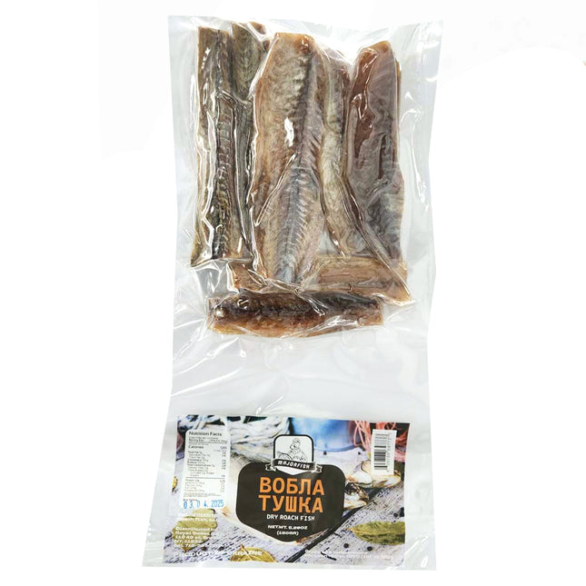 Dried Roach Vobla Fish, Majorfish,  5.29oz