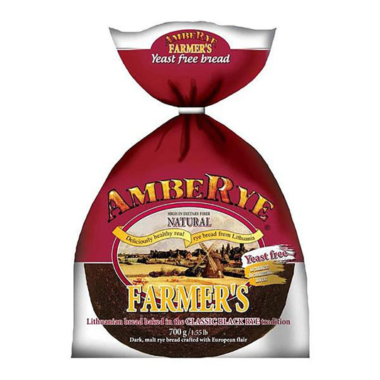 AmbeRye Yeast FREE Farmer's Bread, 700g/ 24.7oz