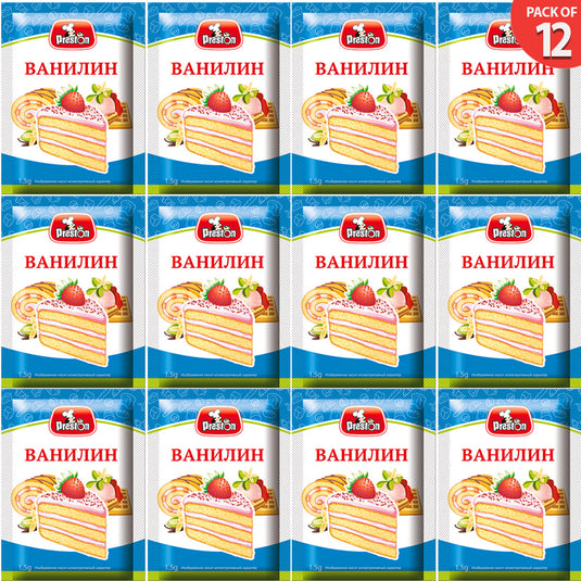 Vanilla Seasoning PACK 12, Preston, 1.5g x 12