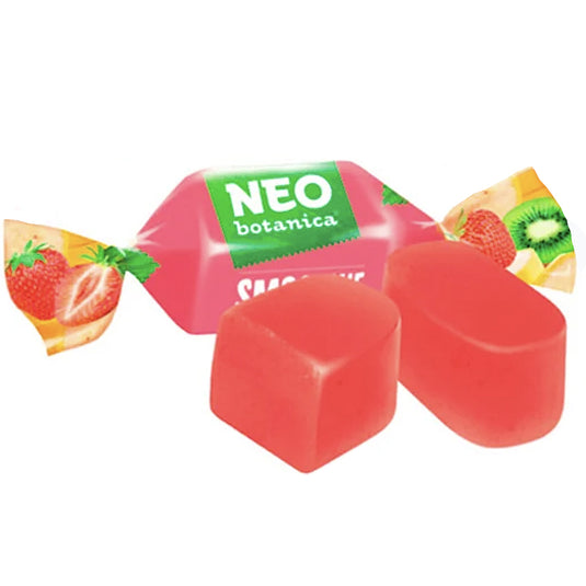 Soft Jelly Candies Smoothies Strawberry, Banana, Kiwi, Goji, 226g