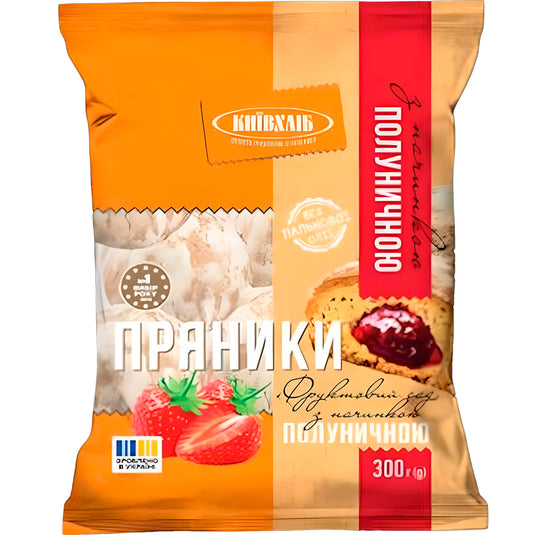 Gingerbread Strawberry Filled Orchard, 300g