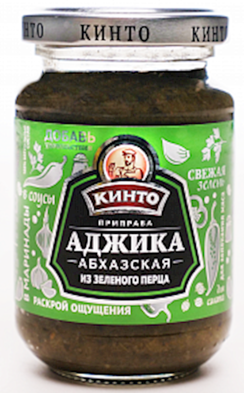 Kinto - Adjika &quot;Abkhazian&quot; green pepper 190g